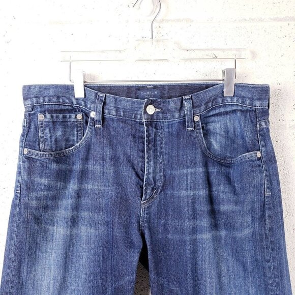 Citizens Of Humanity Men's Core Slim Fit Jeans Dark Wash Size 34 / 30 - Picture 4 of 9